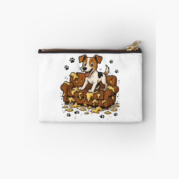 Item preview, Jack Russell Terrier funny dog marks sofa gift designed and sold by Pineapple-Tree.