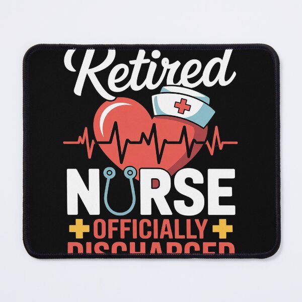 Item preview, Retired Nurse Officially Discharged EKG Heartbeat Retirement  designed and sold by MyzoToyota.