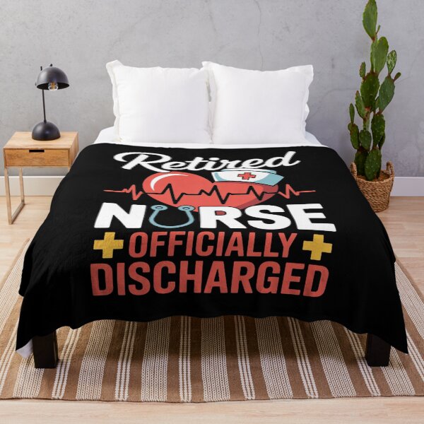 Item preview, Retired Nurse Officially Discharged EKG Heartbeat Retirement  designed and sold by MyzoToyota.