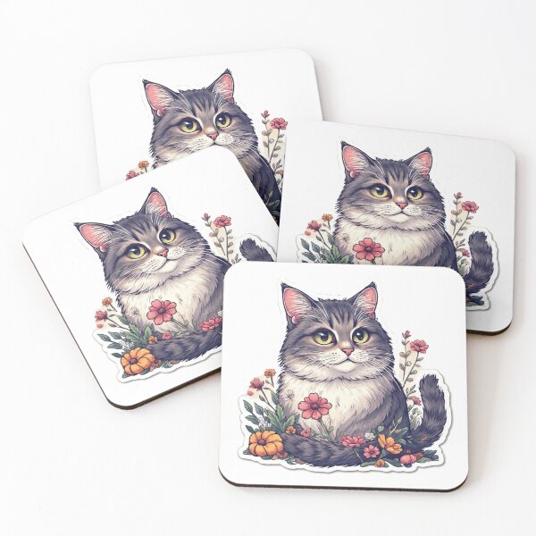 Item preview, Cute cat designed and sold by Shresart ✨.