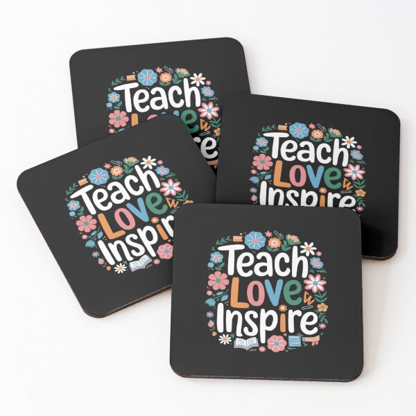 Item preview, Teach Love Inspire Flower Teacher First Day Back To School 3 designed and sold by NailMolisa.