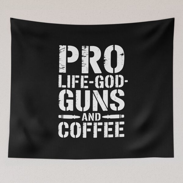 Item preview, Pro Life God Guns & Coffee designed and sold by andreaswest.