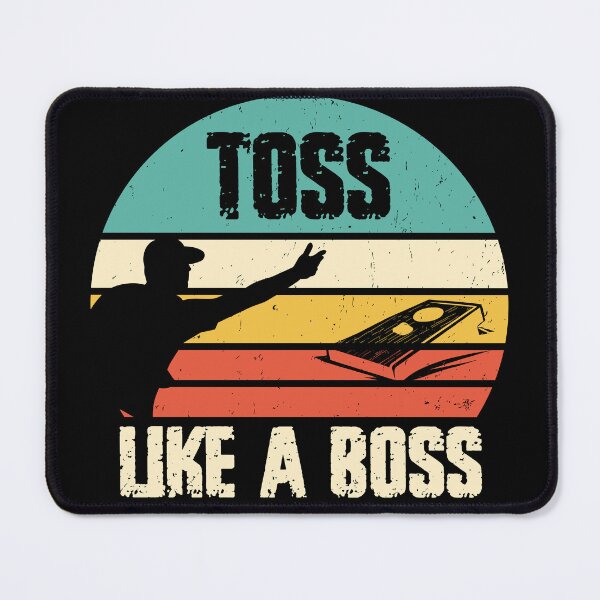 Item preview, Toss Like a Boss Funny Cornhole Vintage Graphic designed and sold by Mst Shefali Akter.