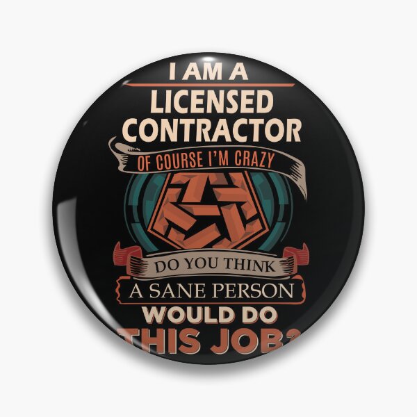 Item preview, Licensed Contractor designed and sold by aswmhmlc71.