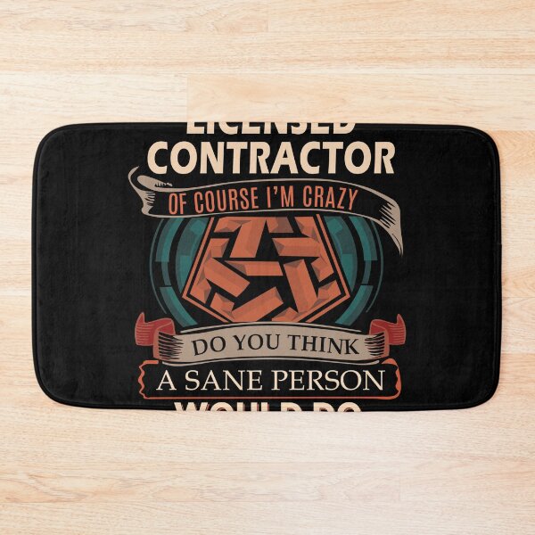 Item preview, Licensed Contractor designed and sold by aswmhmlc71.