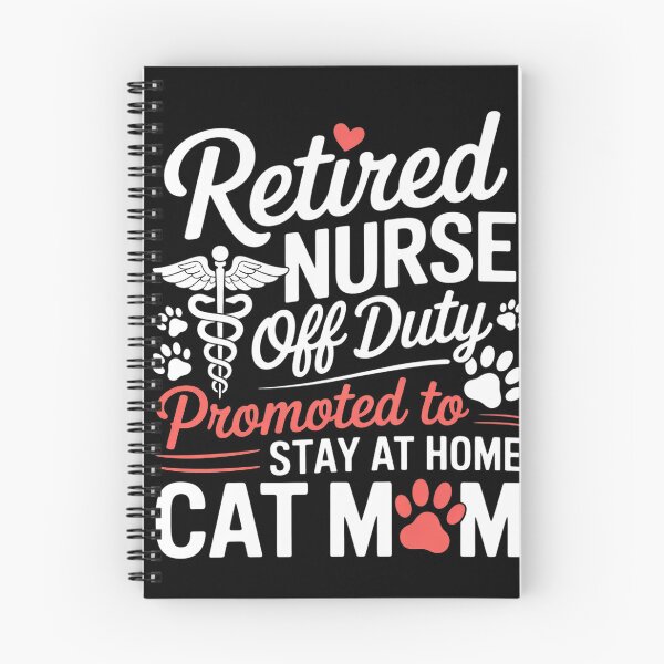 Item preview, Retired Nurse Stay At Home Cat Mom  designed and sold by KotexTemu.