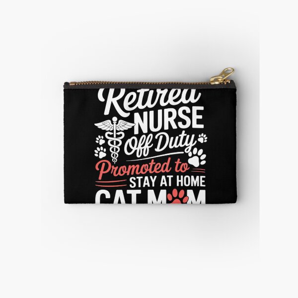 Item preview, Retired Nurse Stay At Home Cat Mom  designed and sold by KotexTemu.