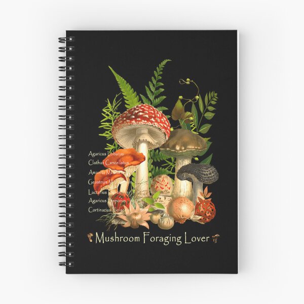 Item preview, Mushroom Foraging Lover Botanical Fungi Collage designed and sold by nipunifekniy.