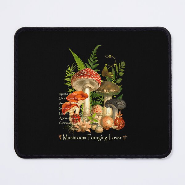 Item preview, Mushroom Foraging Lover Botanical Fungi Collage designed and sold by nipunifekniy.