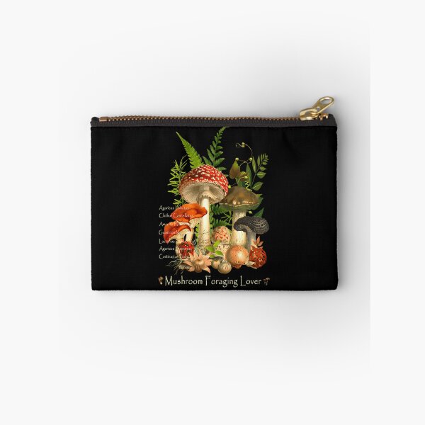 Item preview, Mushroom Foraging Lover Botanical Fungi Collage designed and sold by nipunifekniy.