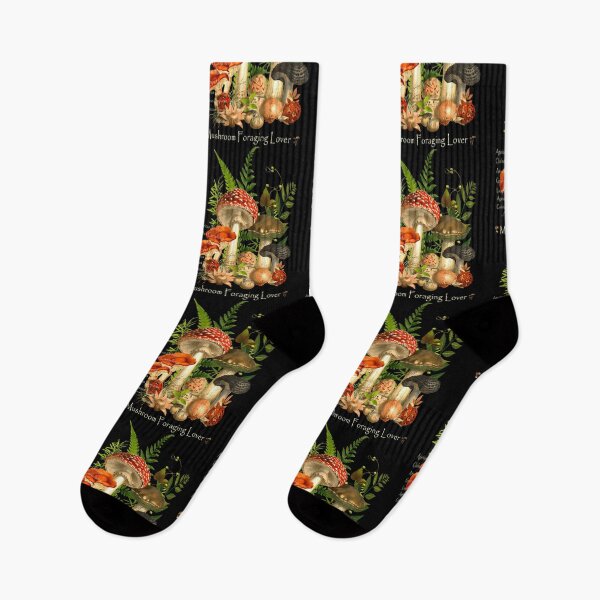 Item preview, Mushroom Foraging Lover Botanical Fungi Collage designed and sold by nipunifekniy.
