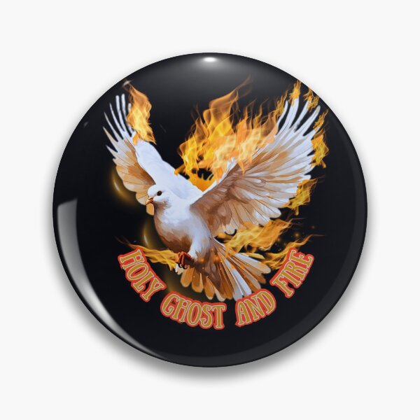 Item preview, The Holy Ghost and Fire designed and sold by Tripp Art Studio.