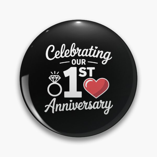 Item preview, Celebrating Our 1st Wedding Anniversary 1 Year of Marriage designed and sold by andreaswest.