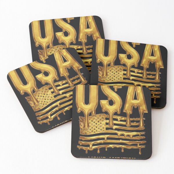 Item preview, USA Gold Melt - Liquid Ambition Luxury Edition designed and sold by KawisStarr.