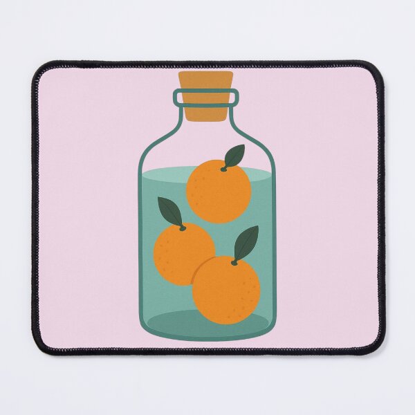 Item preview, Orange Bottle – Pink Pastel Aesthetic designed and sold by Aloloco.