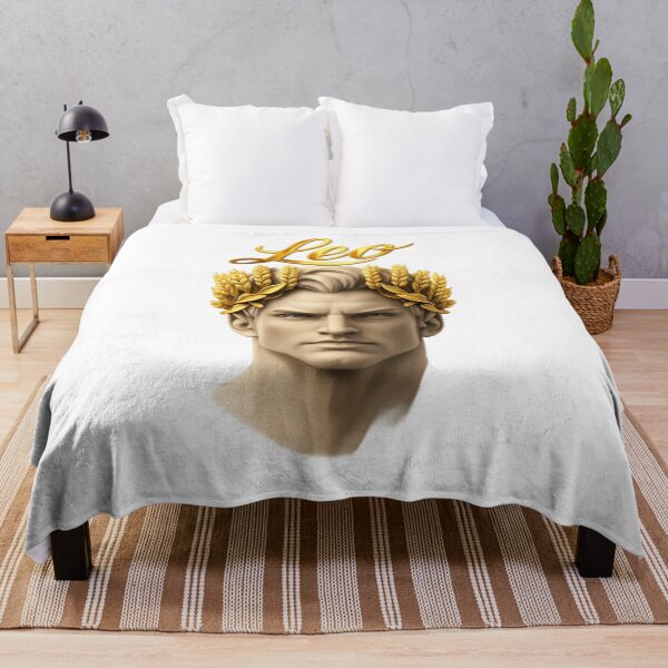 Item preview, Leo Virgo Zodiac Name Golden Wheat Strength Design designed and sold by AlexLineArt.