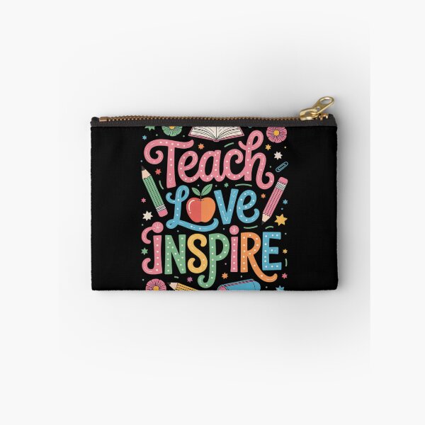 Item preview, Teach Love Inspire Teacher Life Inspirational Back to School designed and sold by InspiredFoul.