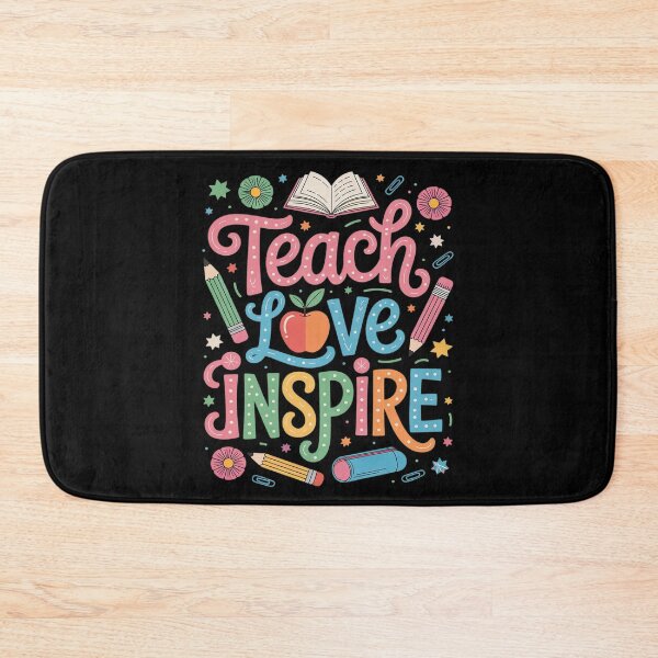 Item preview, Teach Love Inspire Teacher Life Inspirational Back to School designed and sold by InspiredFoul.