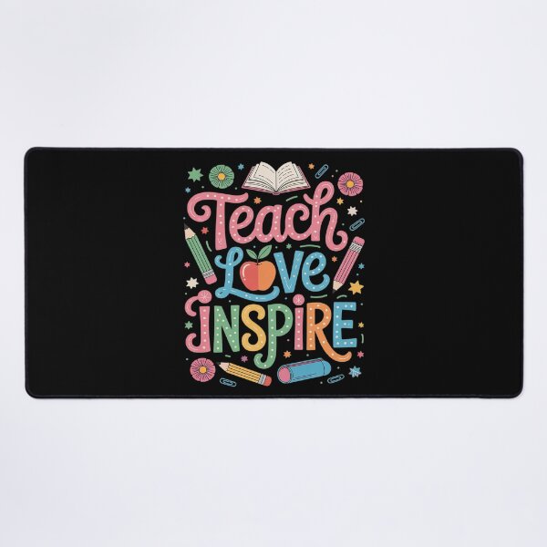 Item preview, Teach Love Inspire Teacher Life Inspirational Back to School designed and sold by InspiredFoul.