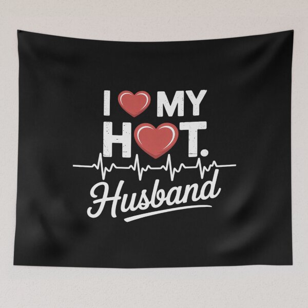 Item preview, I Love My Hot Husband I Heart Husband Love Husband designed and sold by nicomitchell.