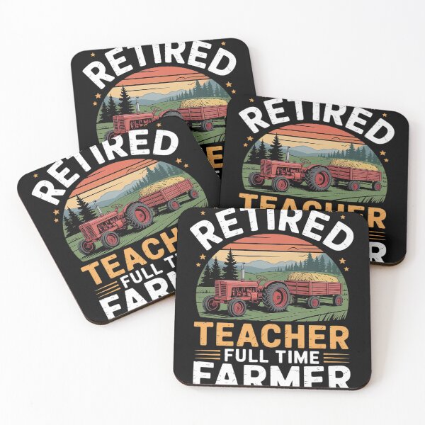 Item preview, Retired Teacher Full Time Farmer Retirement  designed and sold by KotexTemu.