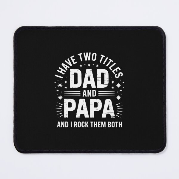 Item preview, I Have Two Titles Dad And Papa Father's Day designed and sold by nicomitchell.