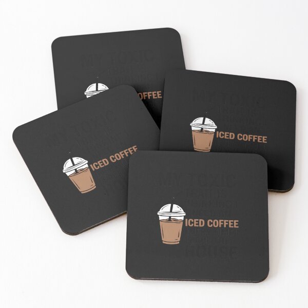 Item preview, My Toxic Trait Is Thinking I Need An Iced Coffee Joke designed and sold by nicomitchell.