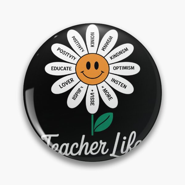 Item preview, Teach Love Inspire Teachers Inspirational Flower Teachers designed and sold by InspiredFoul.