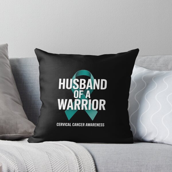 Item preview, Husband of a Warrior Cervical Cancer Awareness designed and sold by nicomitchell.