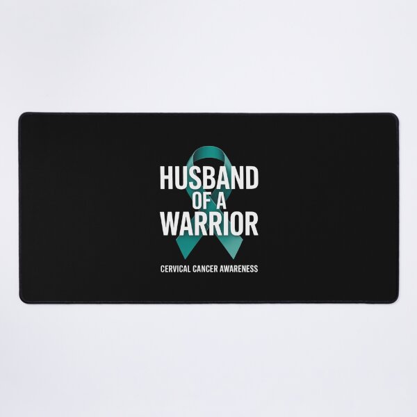 Item preview, Husband of a Warrior Cervical Cancer Awareness designed and sold by nicomitchell.