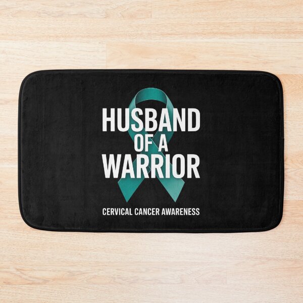 Item preview, Husband of a Warrior Cervical Cancer Awareness designed and sold by nicomitchell.