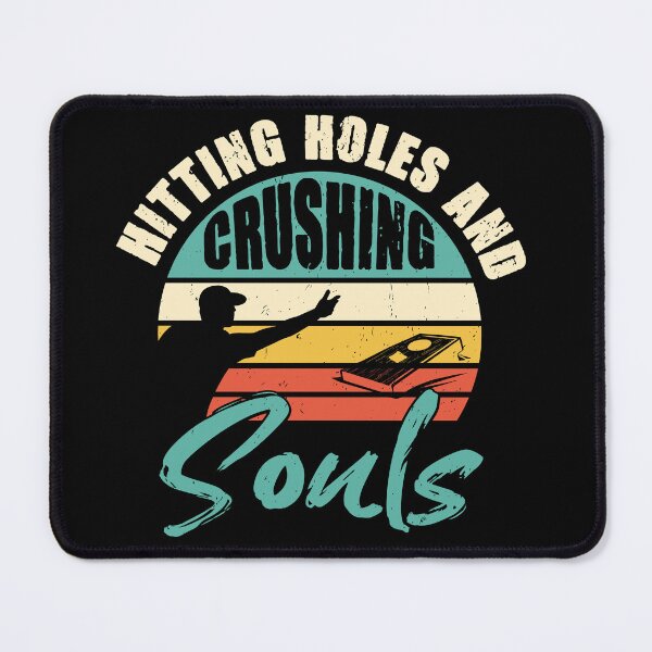 Item preview, Hitting Holes and Crushing Souls Funny Cornhole Player Vintage designed and sold by Mst Shefali Akter.