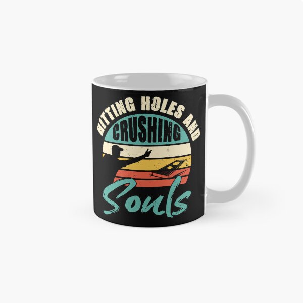 Item preview, Hitting Holes and Crushing Souls Funny Cornhole Player Vintage designed and sold by Mst Shefali Akter.