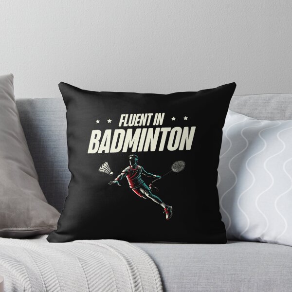 Item preview, Fluent In Badminton Player Shuttlecock designed and sold by charitashmoqs.