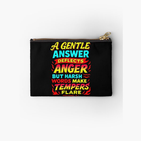 Item preview, Proverbs 15:1 A Gentle Answer Deflects Anger designed and sold by plushism.
