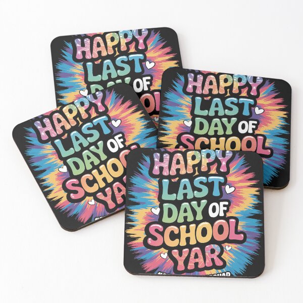 Item preview, School Nurse Squad Happy Last Day of School Funny Tie Dye  designed and sold by KotexTemu.