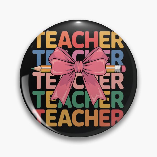 Item preview, Teacher Coquette Bow Student Teacher designed and sold by InspiredFoul.