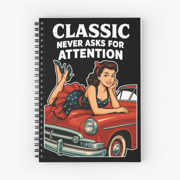 Item preview, Rockabilly vintage car, pin-up girl gift designed and sold by Pineapple-Tree.