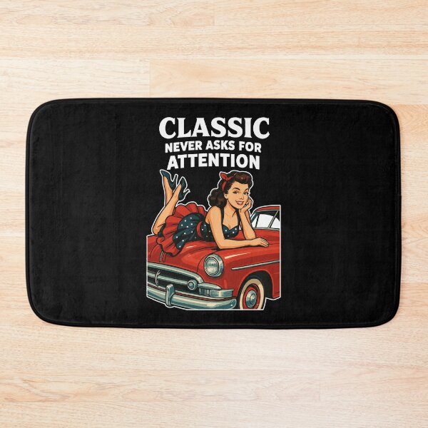 Item preview, Rockabilly vintage car, pin-up girl gift designed and sold by Pineapple-Tree.