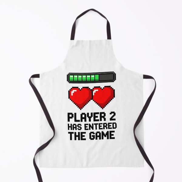 Item preview, Player 2 Has Entered The Game - 8-Bit Pixel Art Gamer Baby Announcement designed and sold by Latikshop.