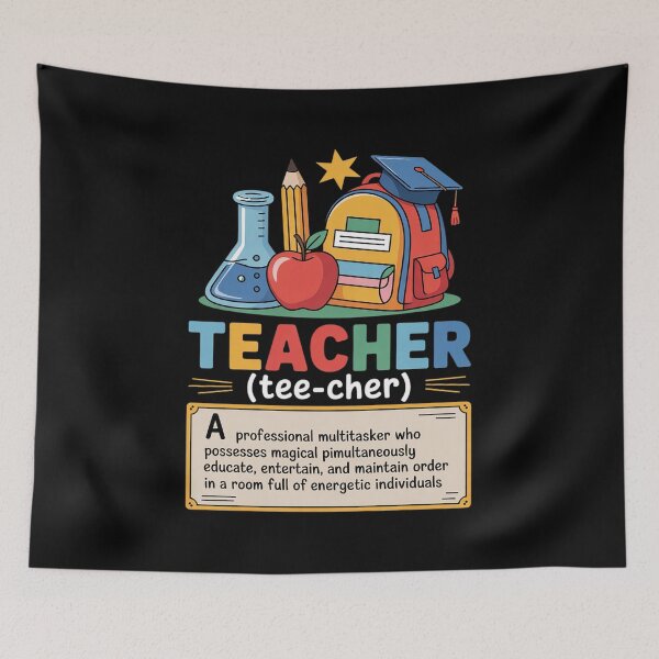Item preview, Teacher Definition - Funny Teaching School Teacher 1 designed and sold by InspiredFoul.