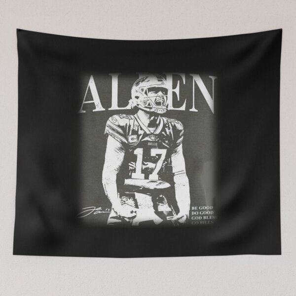 Item preview, Josh Allen Retro Rap Football Vintage designed and sold by StickLoveFamily.
