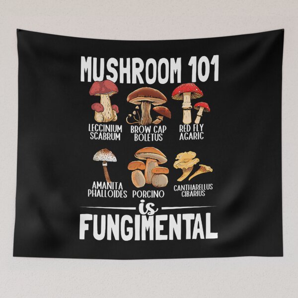 Item preview, Mushroom 101 Is Fungimental designed and sold by nipunifekniy.