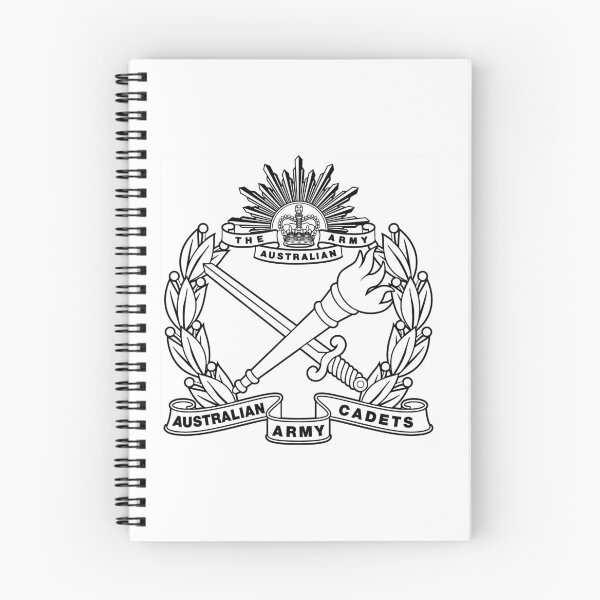 Item preview, Former Australian Army Cadets Logo B&W designed and sold by ThatGrunt.