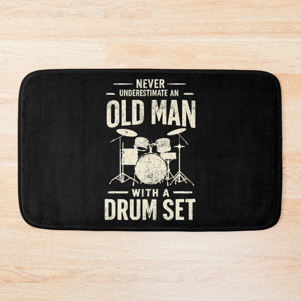 Item preview, Drummer Never Underestimate An Old Man With A Drum Set Funny designed and sold by charitashmoqs.