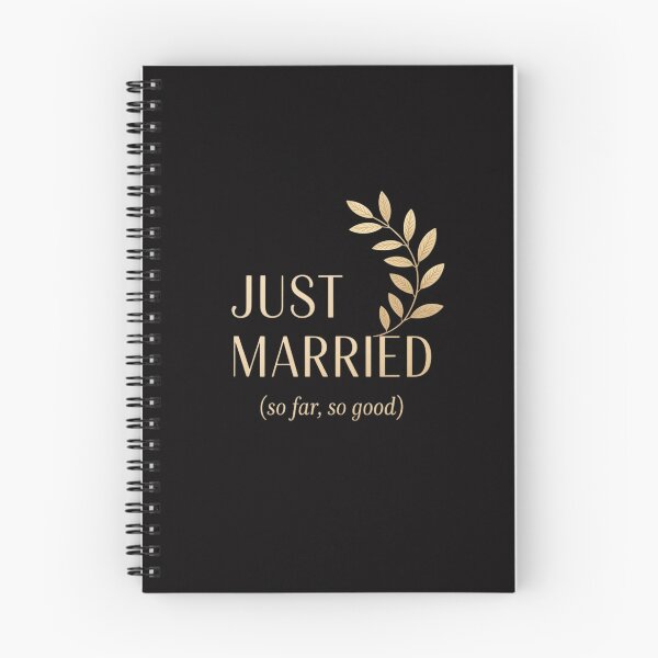 Item preview, Just Married So Far So Good Newlywed Honeymoon Couple designed and sold by Minoloinan.