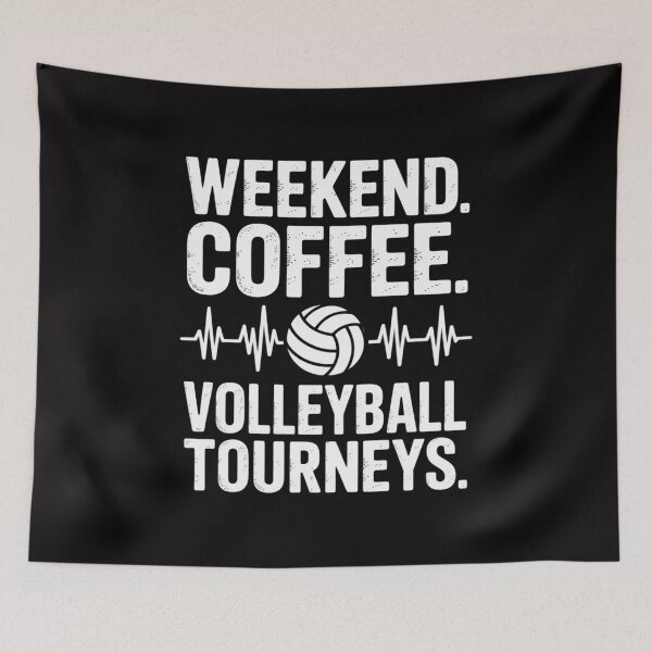 Item preview, Weekend Coffee and Volleyball Moms Apparel designed and sold by Minoloinan.