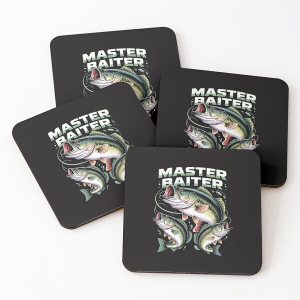 Item preview, Master Baiter Bass Fishing Fisher Papa Dad Happy Fathers Day designed and sold by margaridroso.