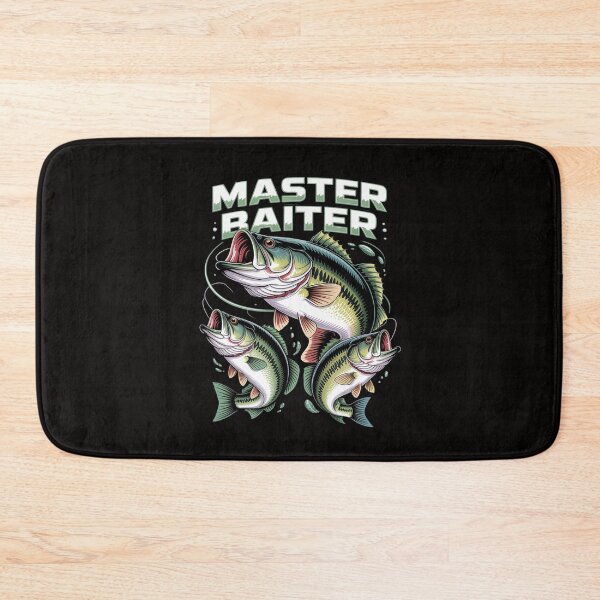 Item preview, Master Baiter Bass Fishing Fisher Papa Dad Happy Fathers Day designed and sold by margaridroso.