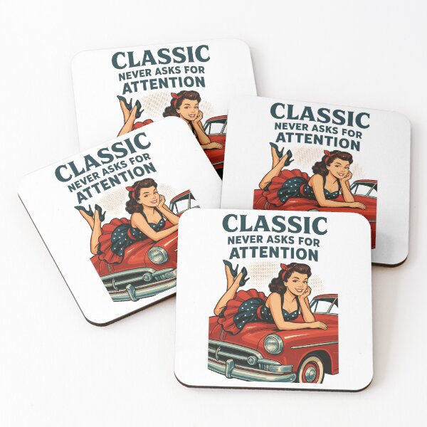 Item preview, Rockabilly vintage car, pin-up girl gift designed and sold by Pineapple-Tree.